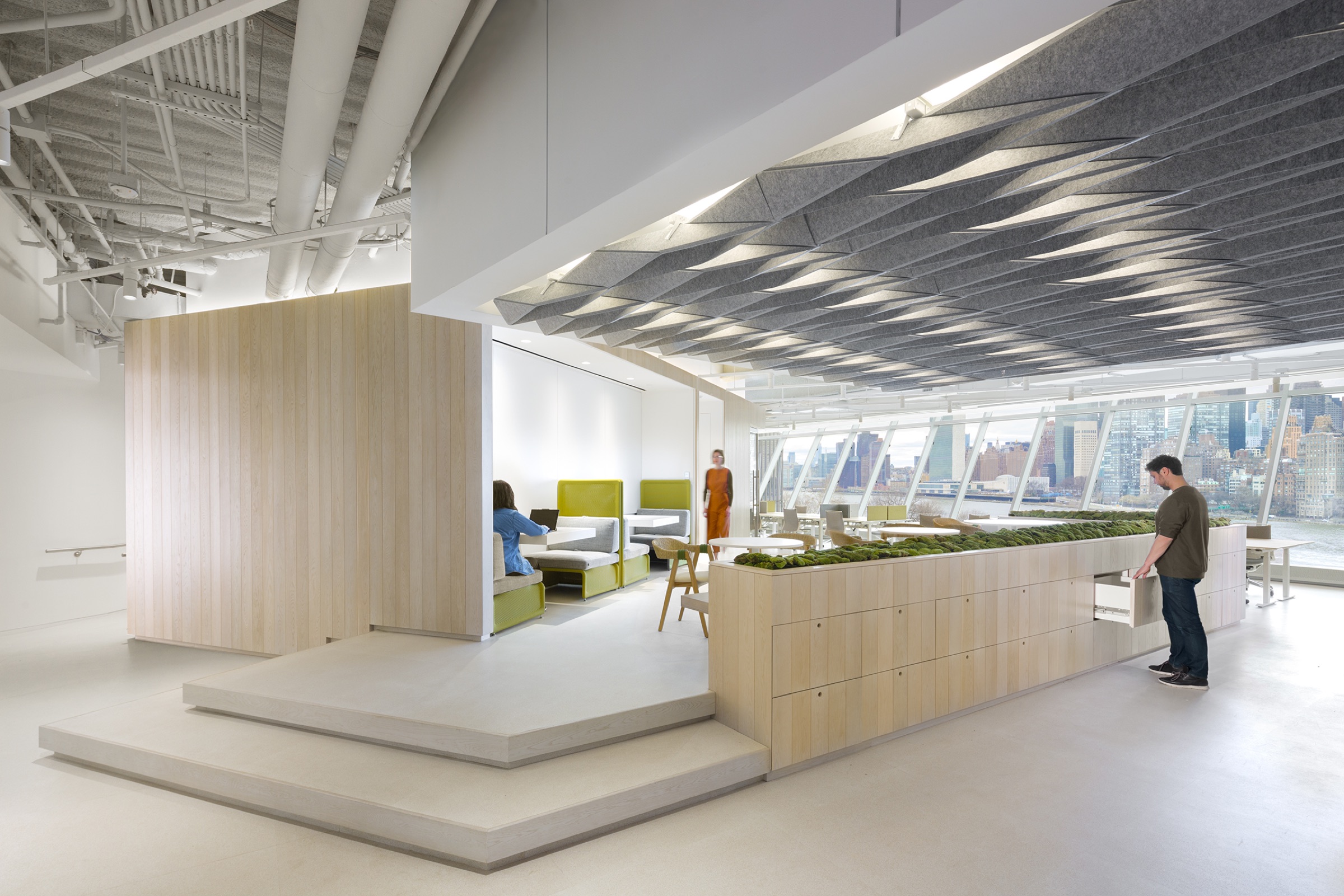Sustain Nitria Cork Flooring in a corporate office environment. CR4033 Coral